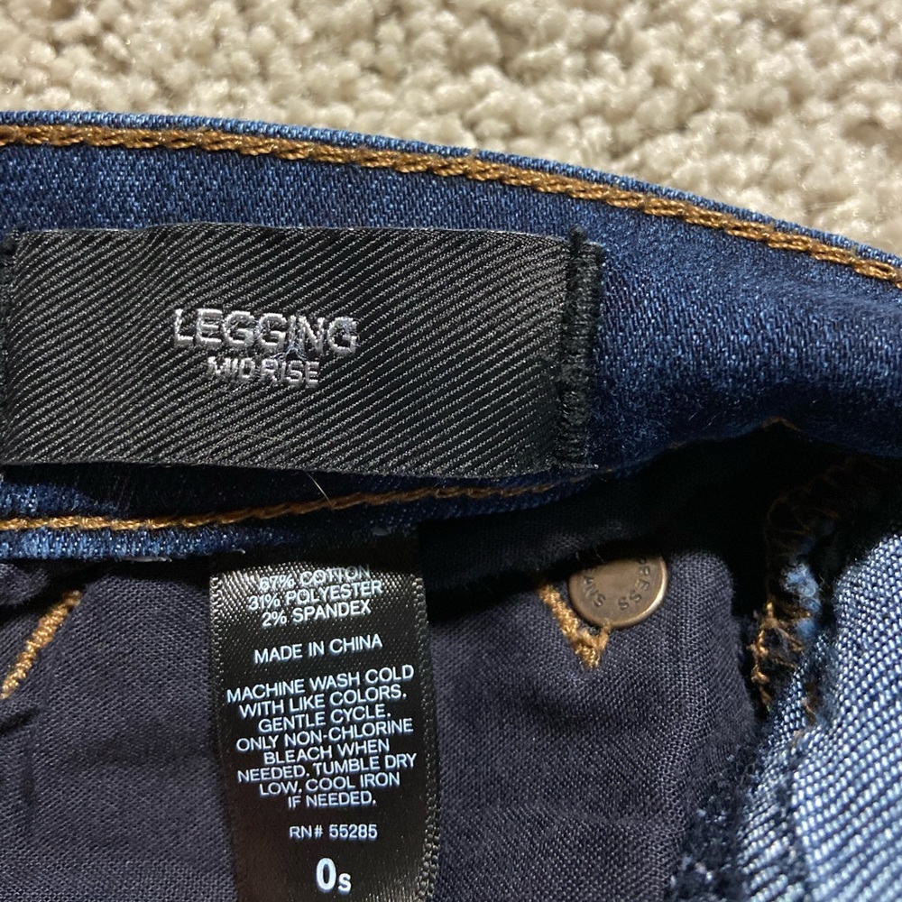 Express mid rise jeans